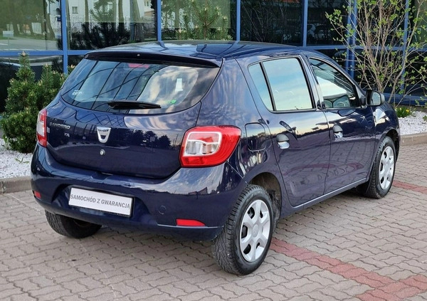 Dacia Sandero cena 21999 przebieg: 165000, rok produkcji 2014 z Słupsk małe 326